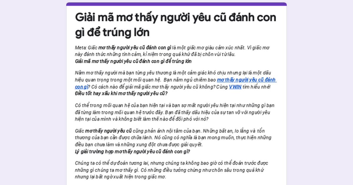 Nằm Mơ Thấy Mẹ Đánh Số Gì? Giải Mã Chi Tiết