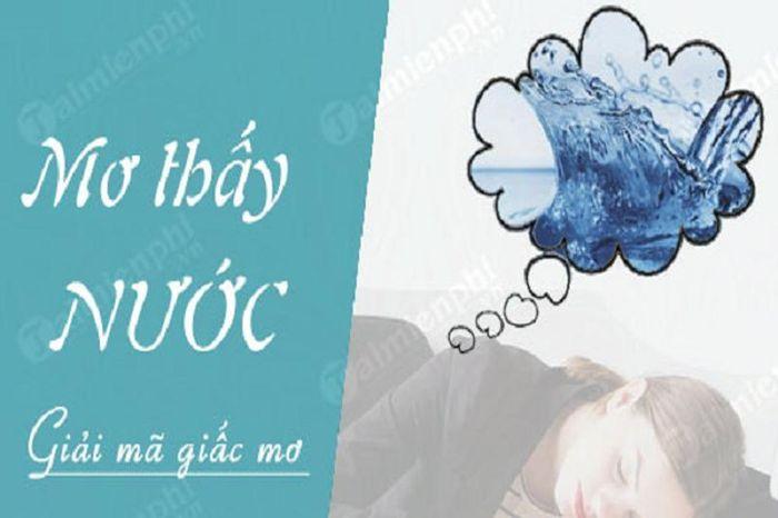 Nước dâng cao trong vắt trong giấc mơ