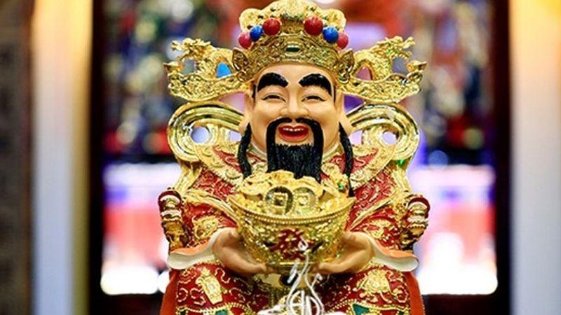 Ông Địa Thần Tài cùng nhau
